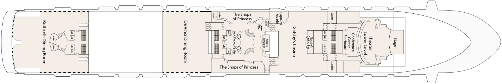 Princess Cruises Emerald Princess Deck 6 - Fiesta.png